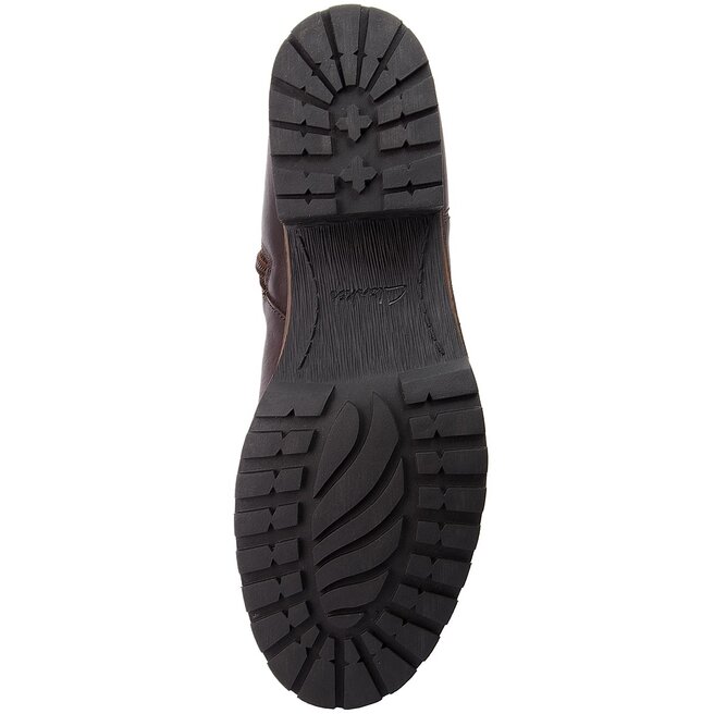 Jojik batai Clarks Marana Trudy 261372254 Dark Brown Leather