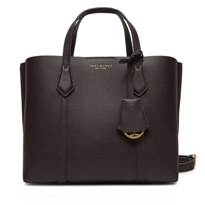 Torebka Tory Burch Perry Triple-Compartment - Brązowy