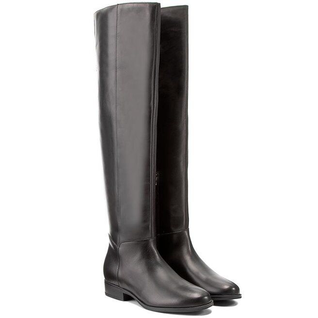 Stivali sopra il ginocchio Guess Delea FLDEL3 LEA11 BLACK escarpe