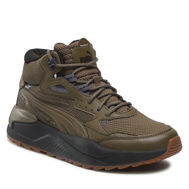 Zapatillas Puma X Ray Speed Mid Wtr 385869 03 Deep Olive Ebony