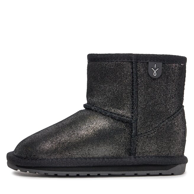EMU Australia Boty EMU Australia Wallaby Mini Metallic K11856 Black