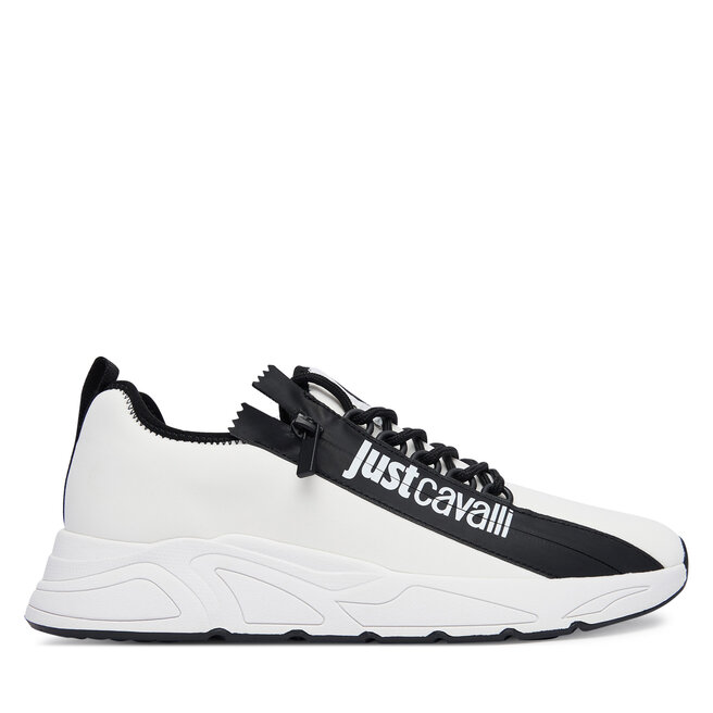 Sneakersy Just Cavalli 80QA3SA2 ZSE70 Biały - męskie