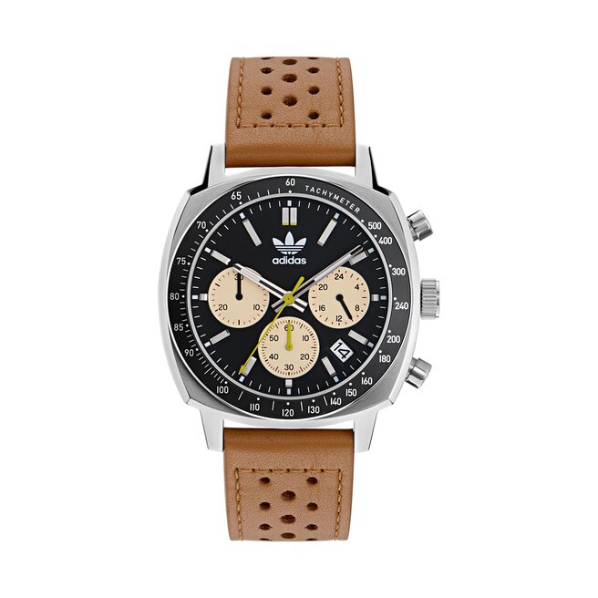 Zegarek adidas Originals Master Originals One Chrono - Brązowy