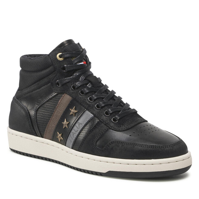 Sneakers Pantofola d`Oro Bolzano Uomo Mid 10223034.25Y Black 10223034.25Y imagine noua gjx.ro