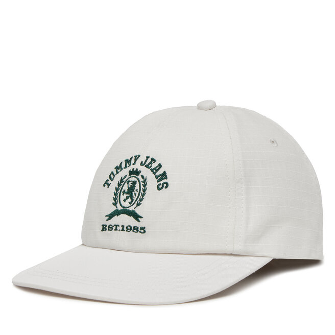 Czapka z daszkiem Tommy Jeans Tjm Crest Cap - Biały