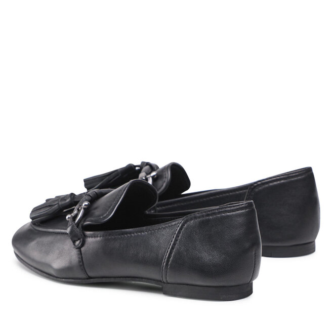 Clarks Lords Clarks Pure2 Tassel 261613154 Black Leather