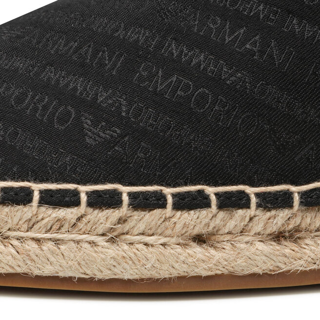 Emporio Armani Espadrile Emporio Armani X4S026 XN172 K001 Black/Black