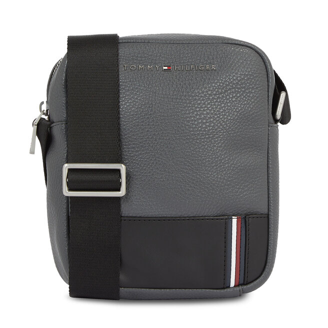 Saszetka Tommy Hilfiger Th Central Mini Reporter - Szary