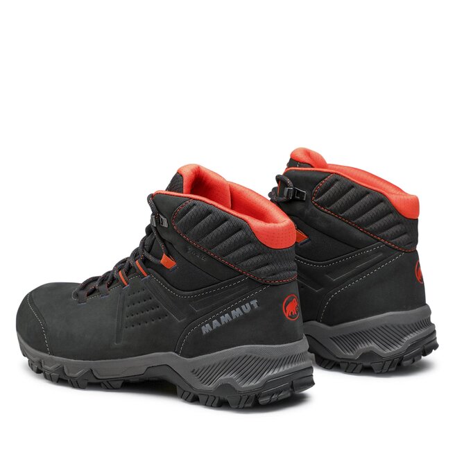 Mammut Trekkingschuhe Mammut Mercury IV Mid Gtx GORE-TEX 3030-04710-00654-1075 Black/Hot Red