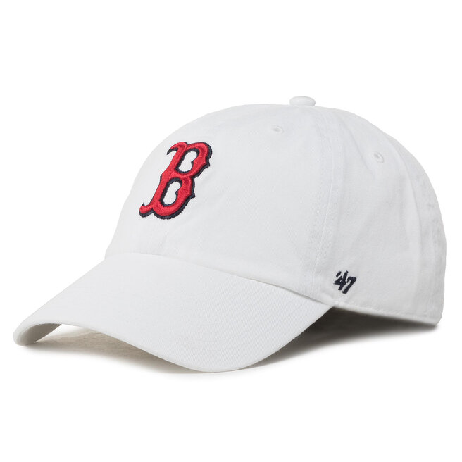 Καπέλο Jockey 47 Brand Mlb Boston Red Sox B-RGW02GWS-WH Λευκό