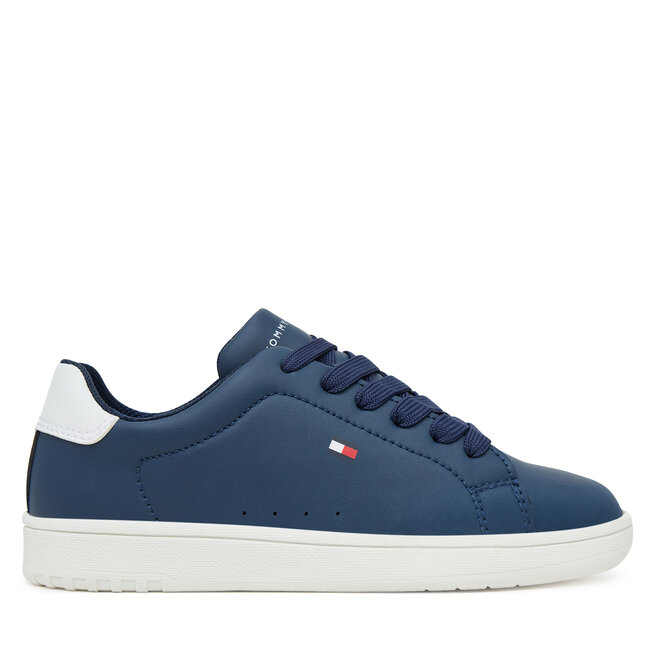 Sneakersy Tommy Hilfiger Low Cut Lace-Up - S Granatowy