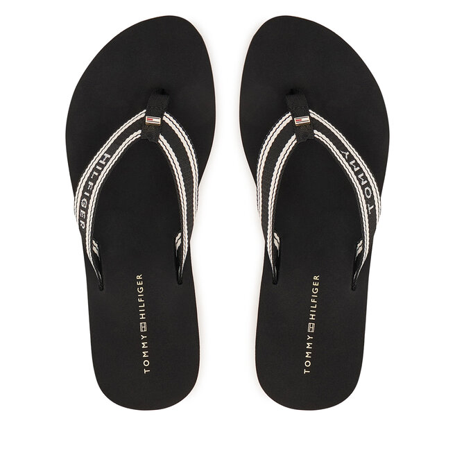 Japonki Tommy Hilfiger Flag FW0FW09195 Czarny -