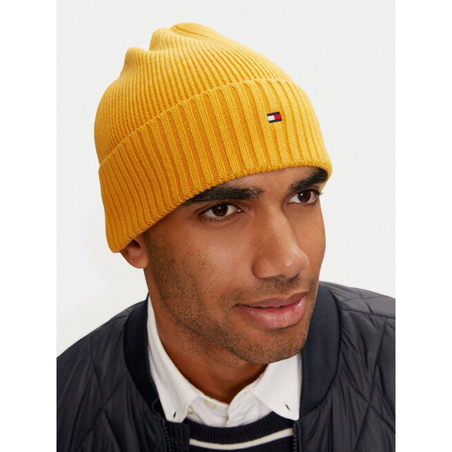 Czapka Tommy Hilfiger Flag - Żółty