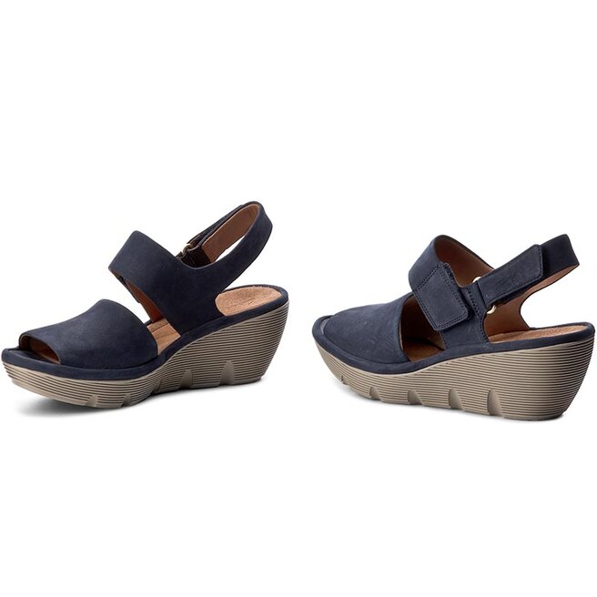 Sandalias Clarks Clarene Allure 261265924 Navy Nubuck zapatos.es