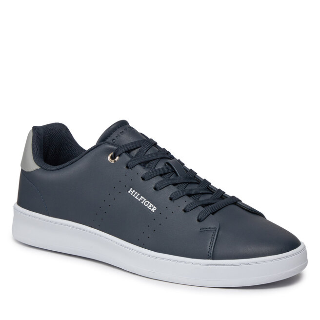 Sneakers Tommy Hilfiger Court Cup Lth Perf Detail FM0FM05038 Desert Sky