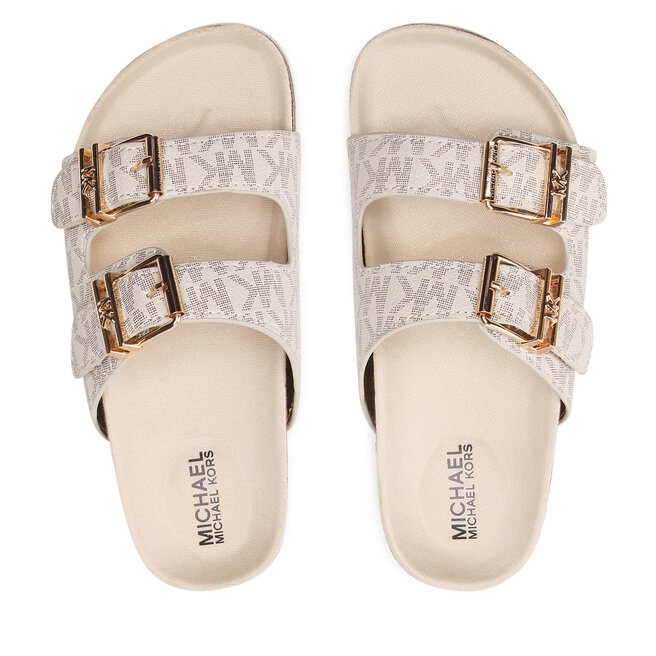 MICHAEL KORS KIDS Papucs MICHAEL KORS KIDS Lorek Monogram MK100420 Vanilla