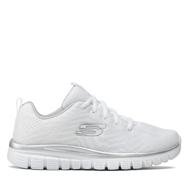 Sneakersy Skechers Get Connected - Biały