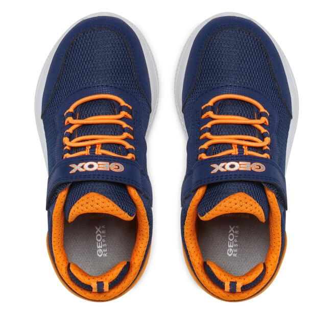 Geox Sportcipő Geox J Sprintye B.E J25GBE 07TCE C0659 M Navy/Orange