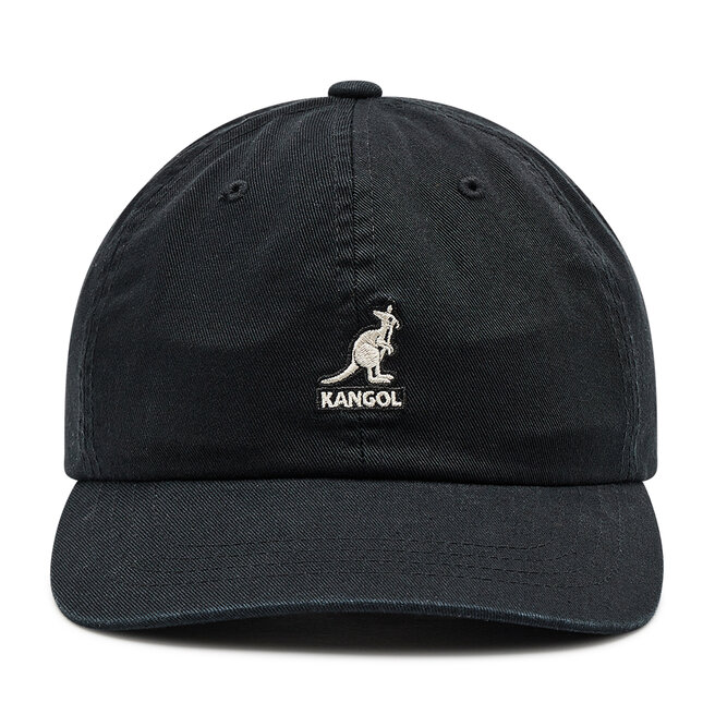 kangol baseball cap black