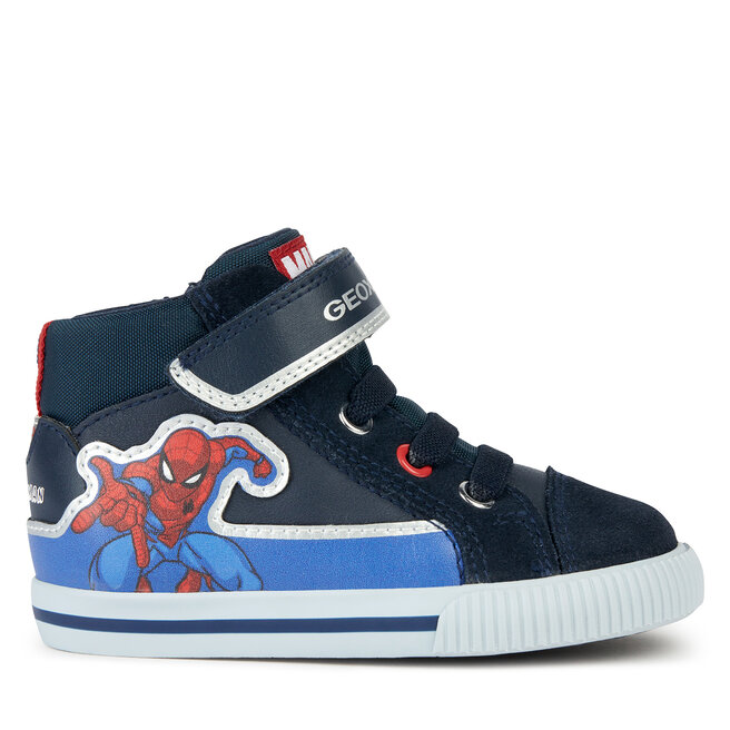 Sneakersy Geox SPIDER-MAN B Kilwi Boy B36A7D 08554 - M Granatowy