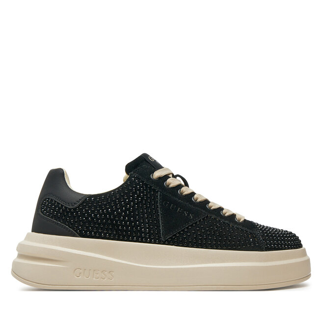 Sneakersy Guess FLPELB - Czarny