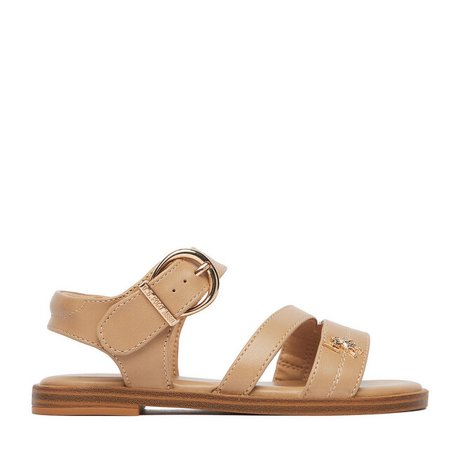 Sandały U.S. Polo Assn. EO-ADELA002K/6Y1 Beżowy - dziewczęce