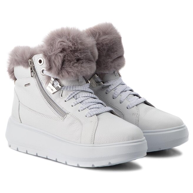 Sneakers Geox D Kaula B Abx D D84AWD C0672 White/Dk Grey Www.zapatos.es