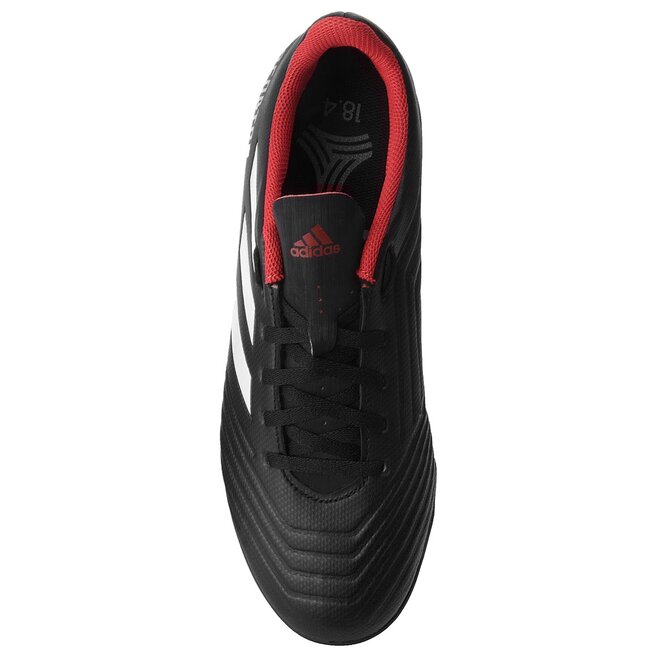 Zapatos adidas Predator 18.4 Tf DB2143 Cblack/Ftwwht/Red • Www.zapatos.es
