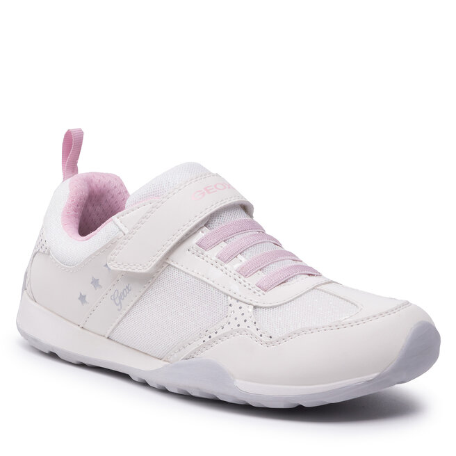 Sneakers Geox J Jocker Plus B 054GN C0814 D White/Lt Pink •