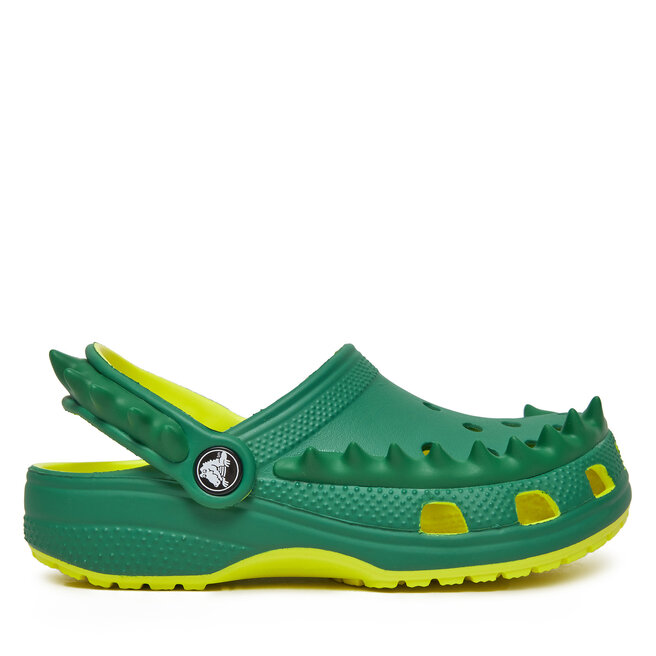 Klapki Crocs Classic Spikes Clog K - Zielony