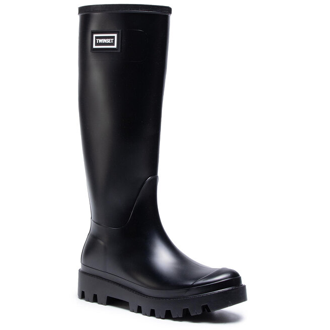 TWINSET Gummistiefel TWINSET Rain Boot 202tcp21 Nero 00006
