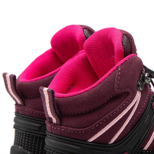 CMP Trekingová obuv CMP Kids Rigel Mid Trekking Shoe Wp 3Q12944 Prugna/Peach 05HM