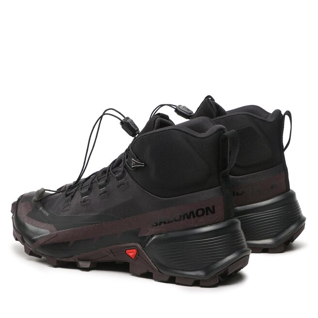 Salomon Туристически Salomon Cross Hike Mid Gtx 2 W GORE-TEX L41731000 Black/Chocolate Plum/Black