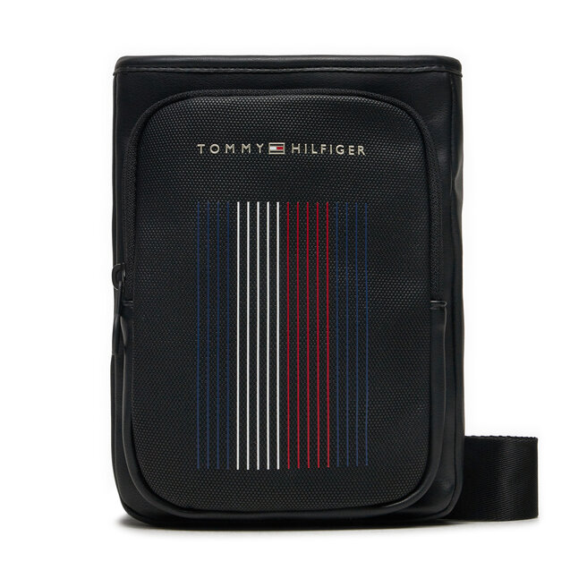 Saszetka Tommy Hilfiger Foundation Mini Crossover - Czarny