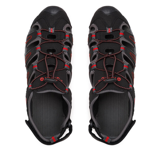 Hi-Tec Sandale Hi-Tec Tiore AVS-SS19-HT-01-Q2 Black/Dark Grey/Red