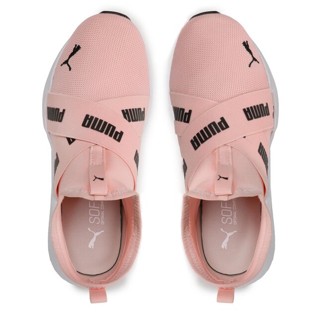 Puma Sportcipők Puma Wired Run Slip On Jr 381993 09 Rose Dust/Puma Black