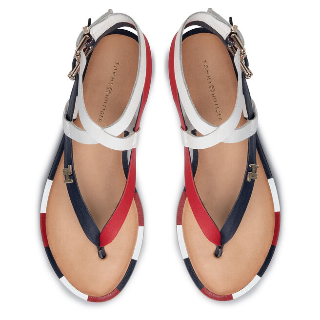 Tommy hilfiger iconic outlet flat strappy sandal