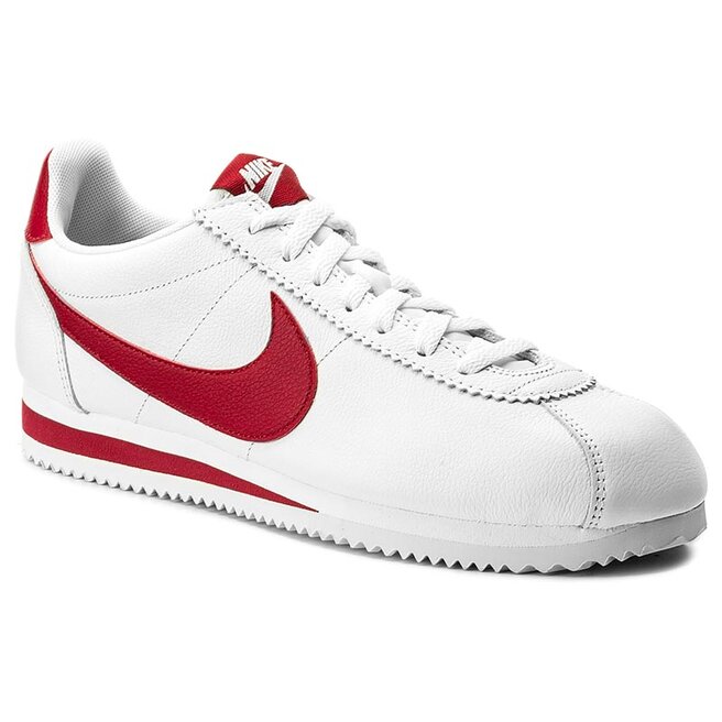 Corte de pelo Piñón neumático Zapatos Nike Classic Cortez Leather Se 861535 103 Sail/Gym Red •  Www.zapatos.es
