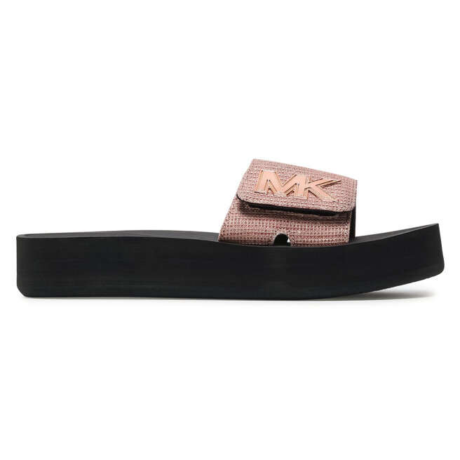 michael kors platform slides