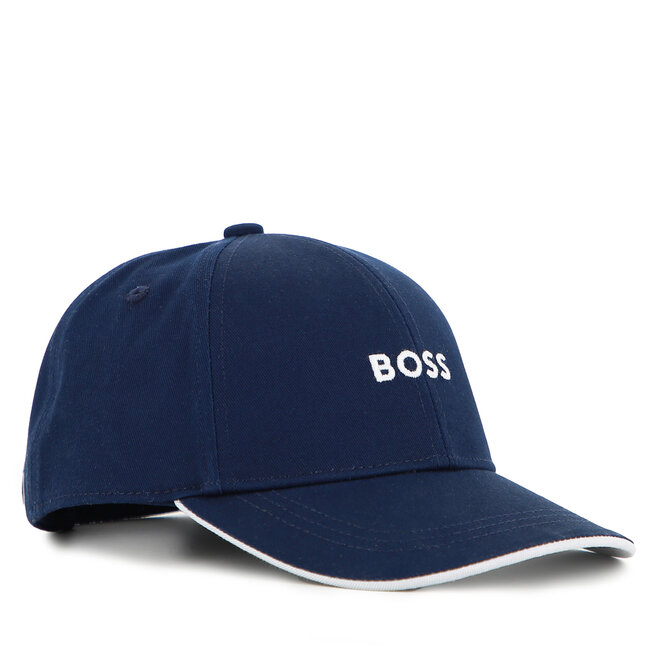 Czapka z daszkiem BOSS J53115 M Granatowy -