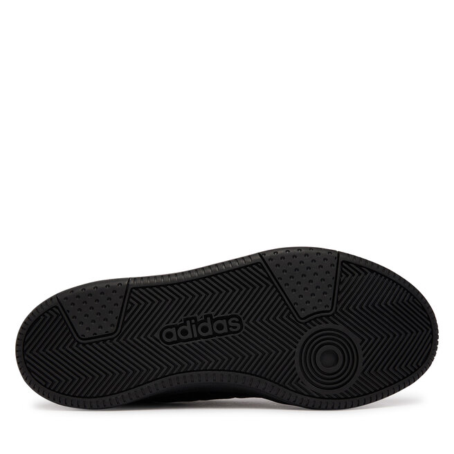 Sneakersy adidas Hoops Classic J KH8914 Czarny - kobiece