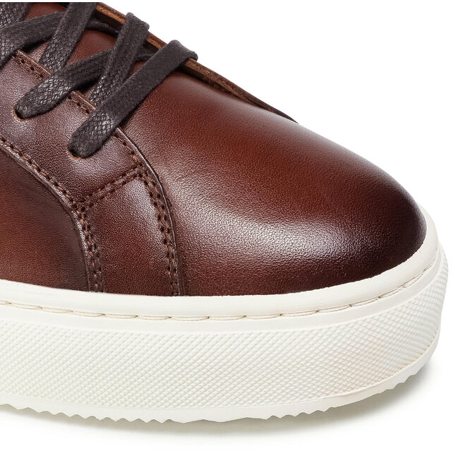 premium leather cupsole cognac