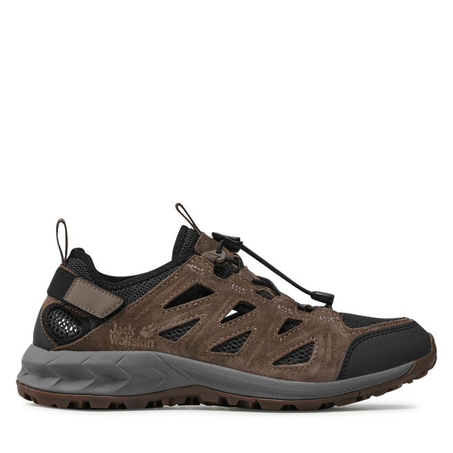 Jack Wolfskin Trekingová obuv Jack Wolfskin Woodland 2 Hybrid Low M 4051301 Brown/Phantom