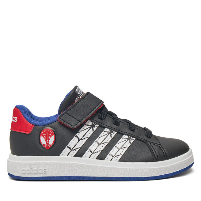 Sneakersy adidas Marvel's Spider-Man Grand Court - Czarny
