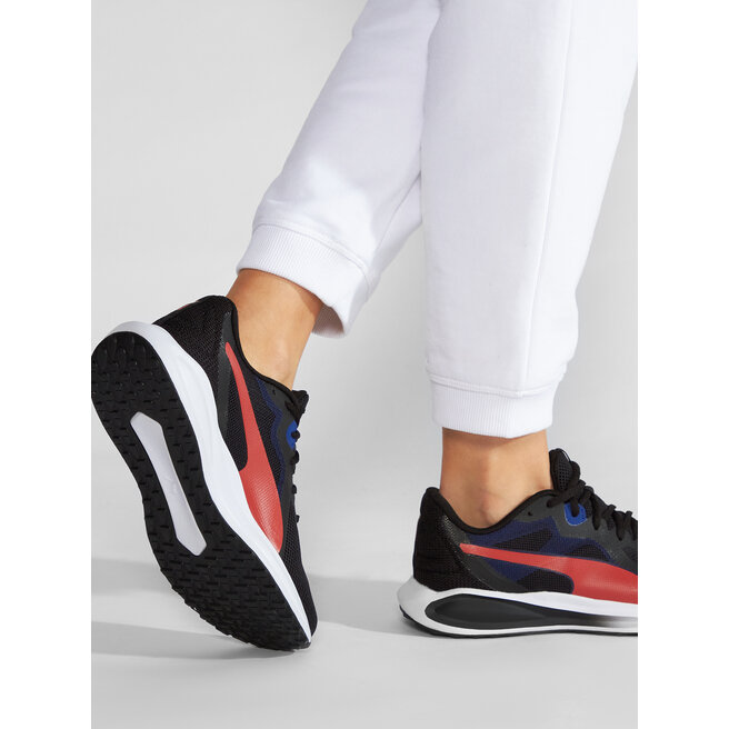 Puma Сникърси Puma Twitch Runner Mutant Jr 386251 02 P.Black/B.Red/Elektro Blue