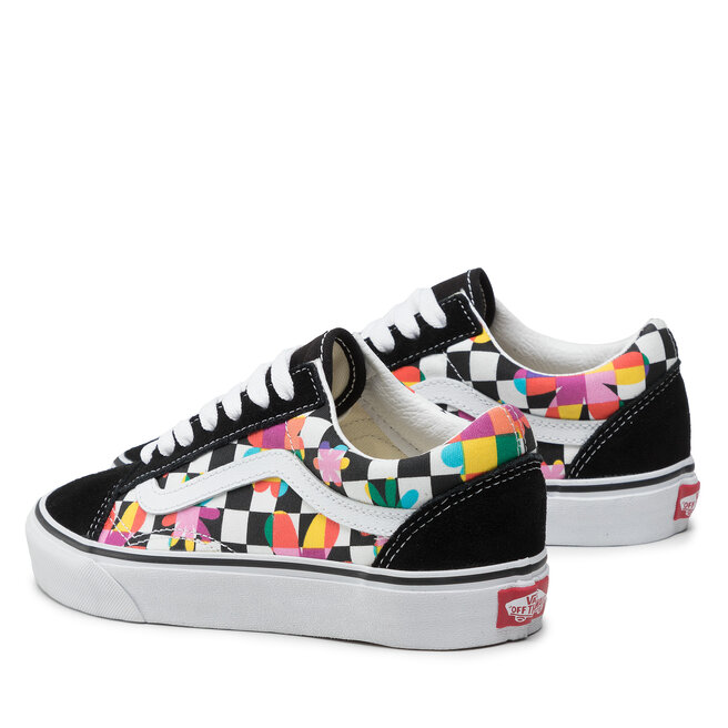 Vans old hotsell skool floral checker