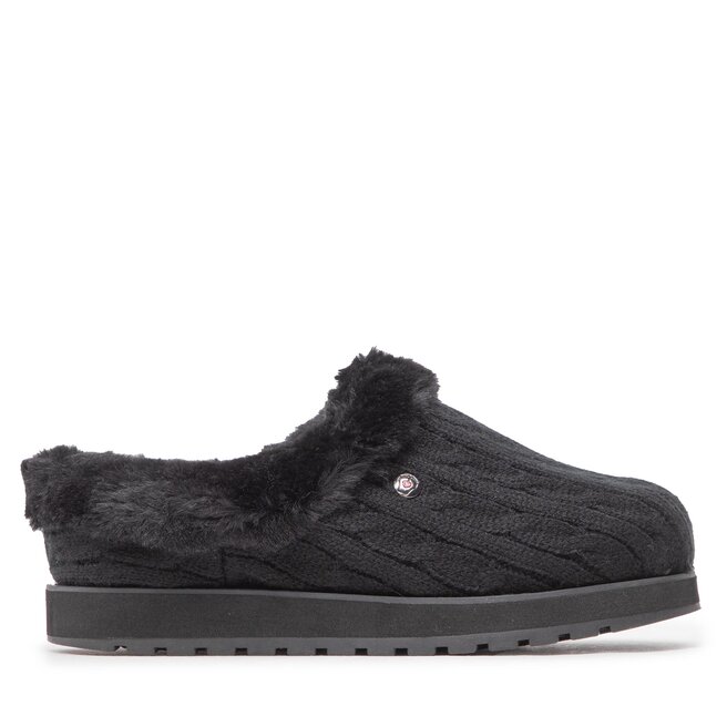 Kapcie Skechers BOBS Ice Angel - Czarny