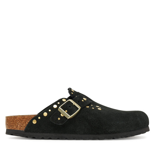 Klapki Birkenstock Boston Rivet - Czarny