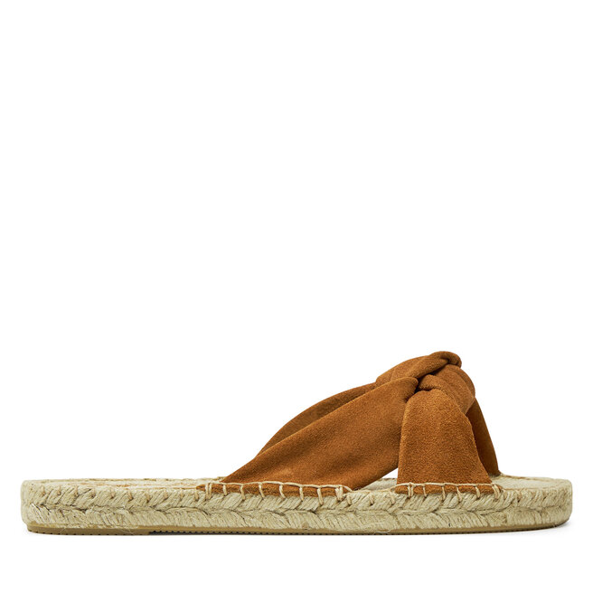 Espadryle Pepe Jeans Siva Knot - Brązowy