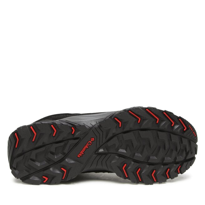 Columbia Trekkingschuhe Columbia Redmond III Mid Waterproof BM0168 Black/Mountain Red